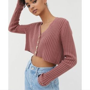 UO Lucky Cropped Cardigan